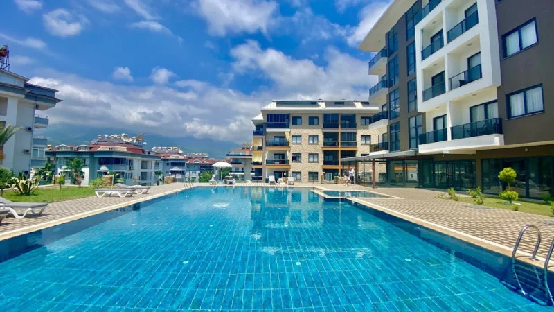 Modern Residence Oba - Denize sadece 950 metre - 1+1 - Satılık Daireler