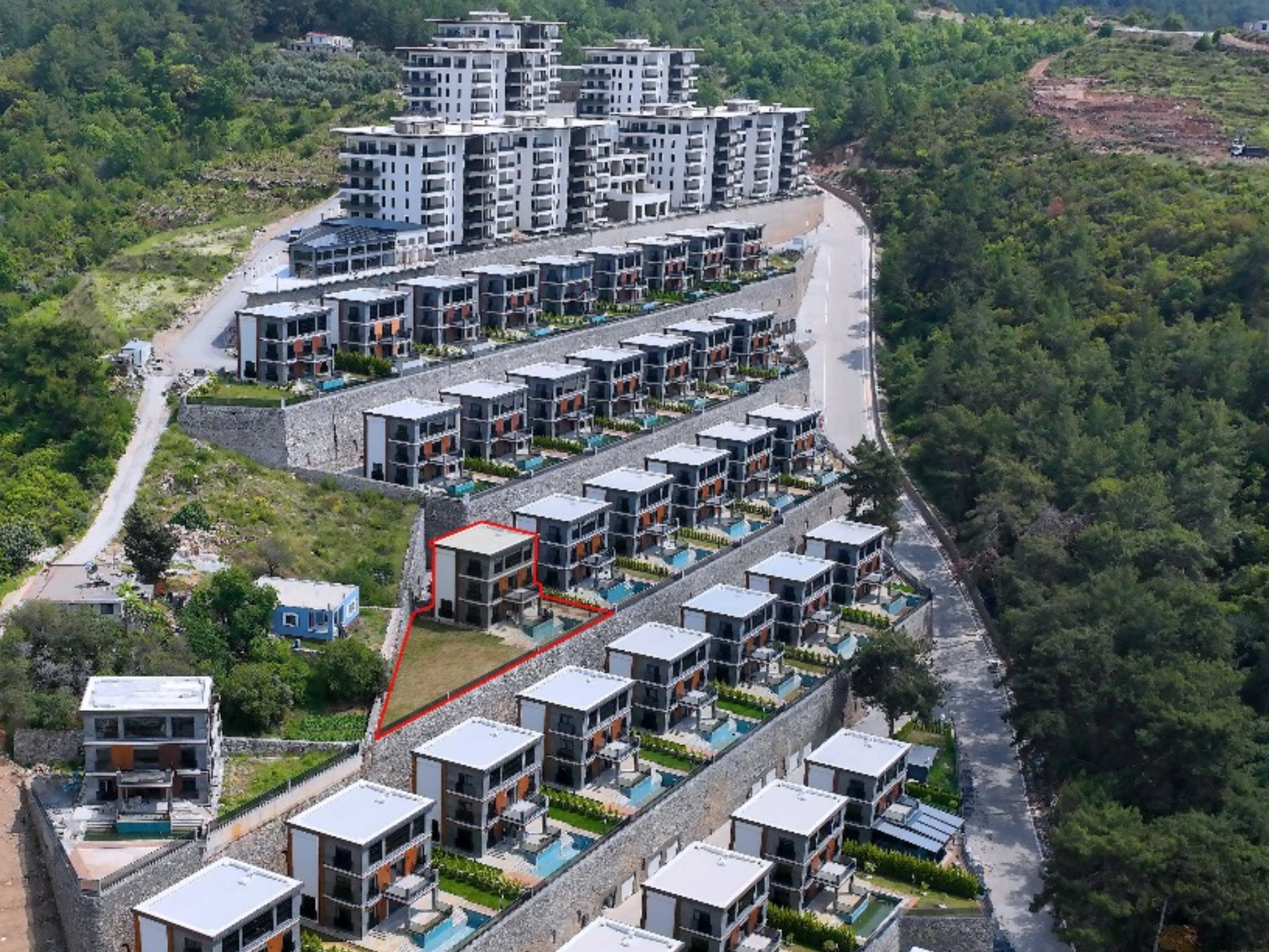 Deniz manzaralı lüks villa