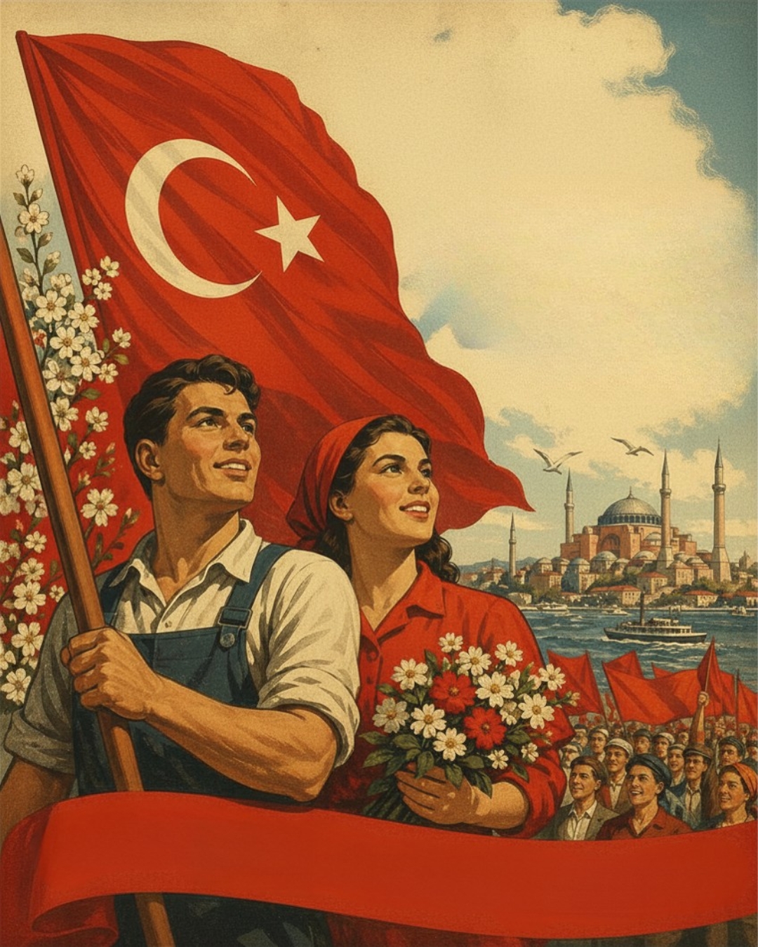 May 1 is the Day of Spring and Labor