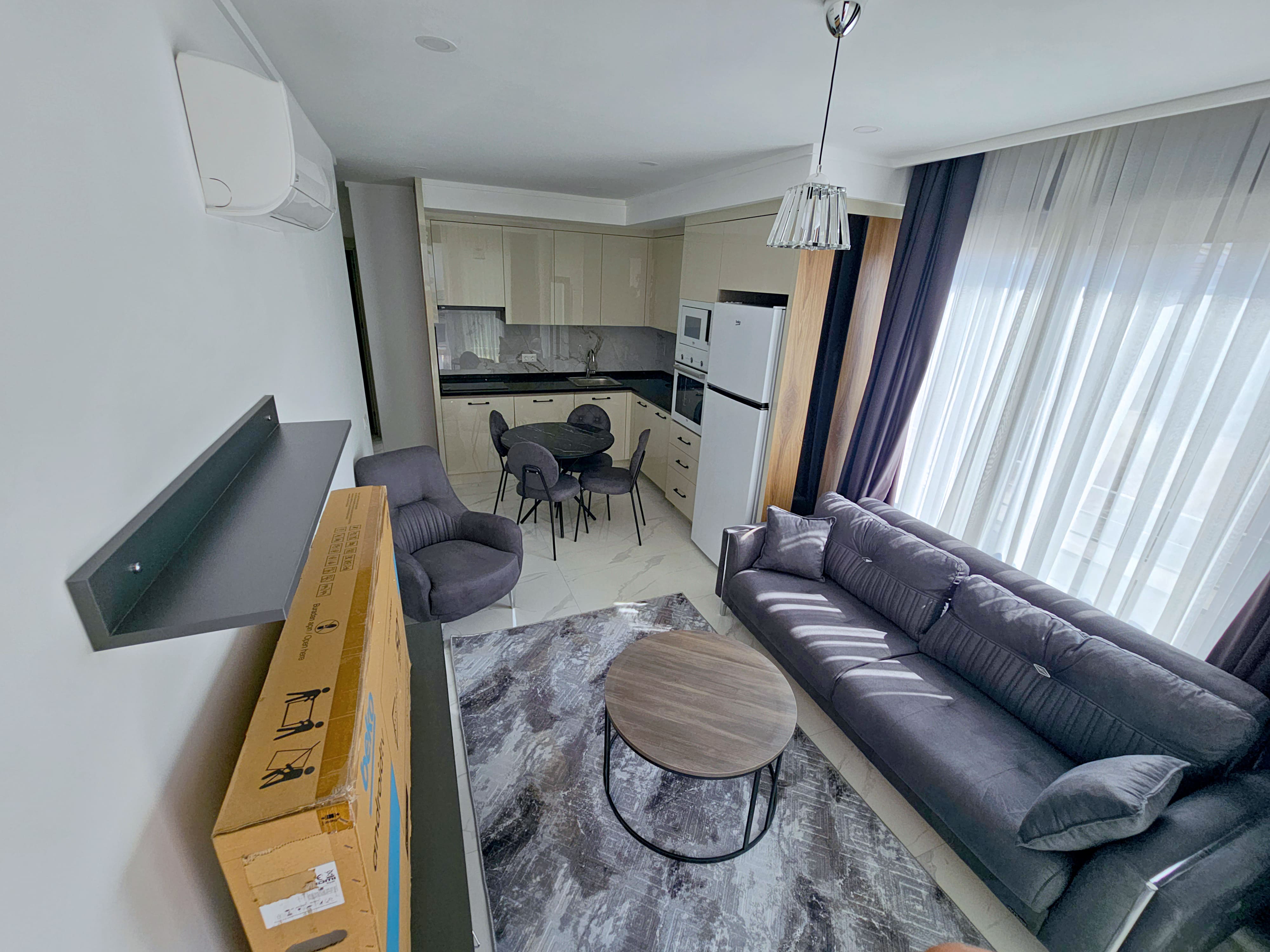 🔑Tek odalı daire (1+1) - Lemon Park