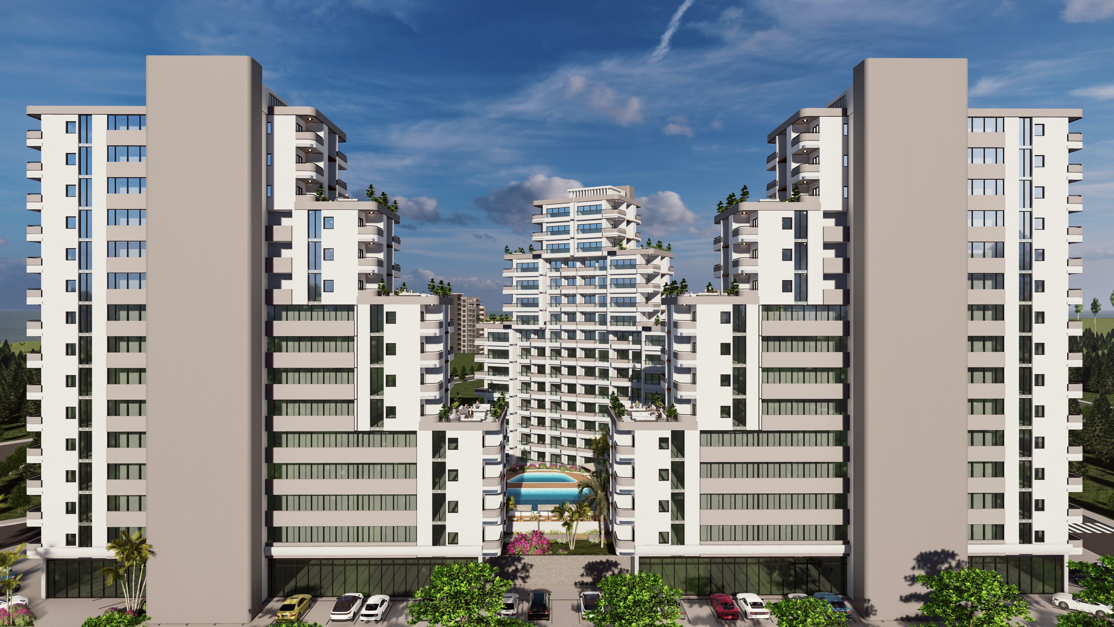 Mersin'de Yeni Konut Kompleksi