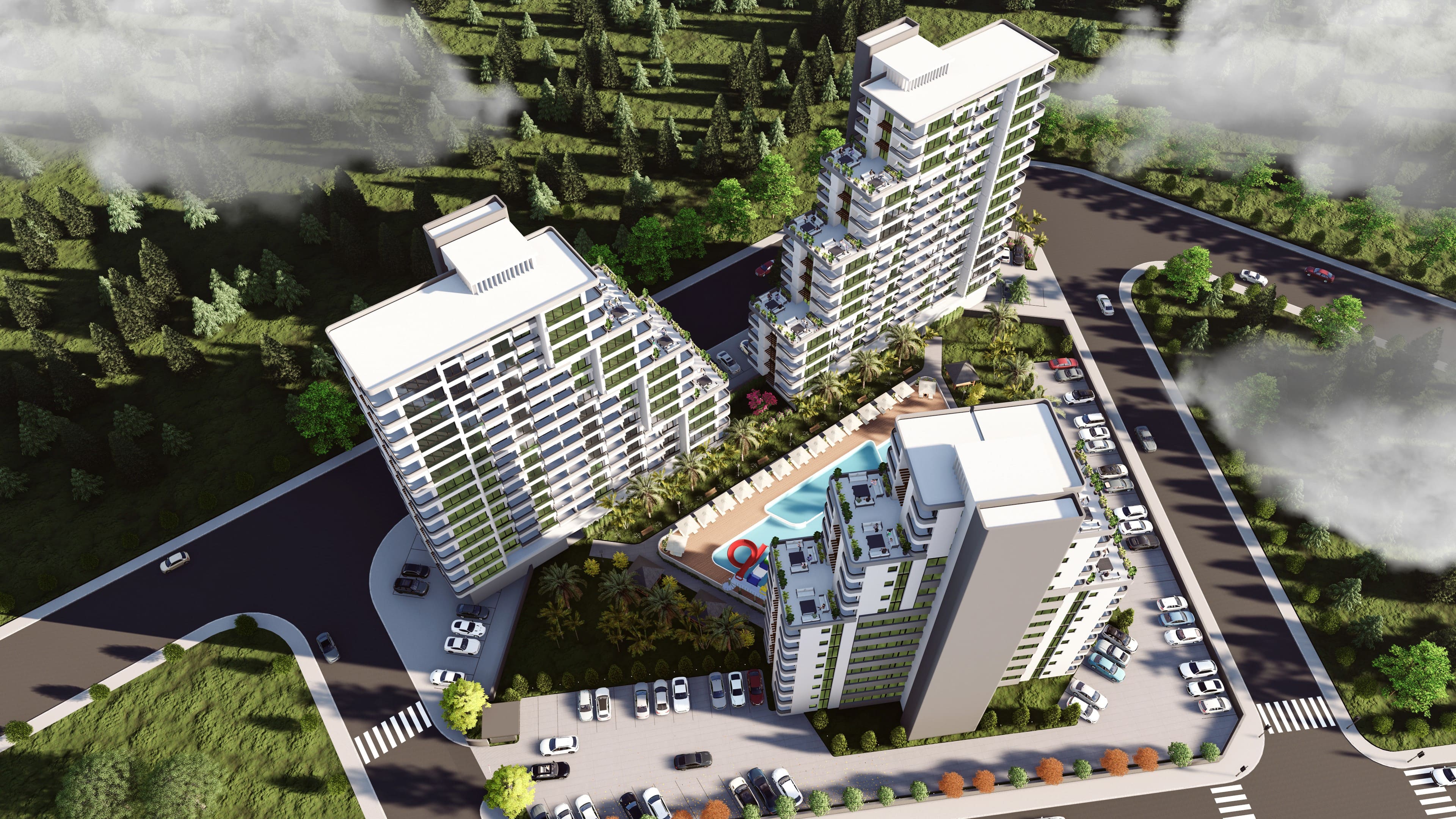 Mersin'de Yeni Konut Kompleksi