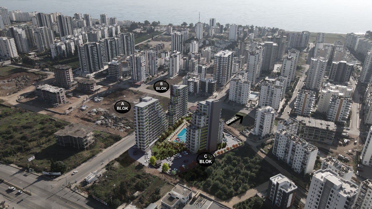Mersin'de Yeni Konut Kompleksi