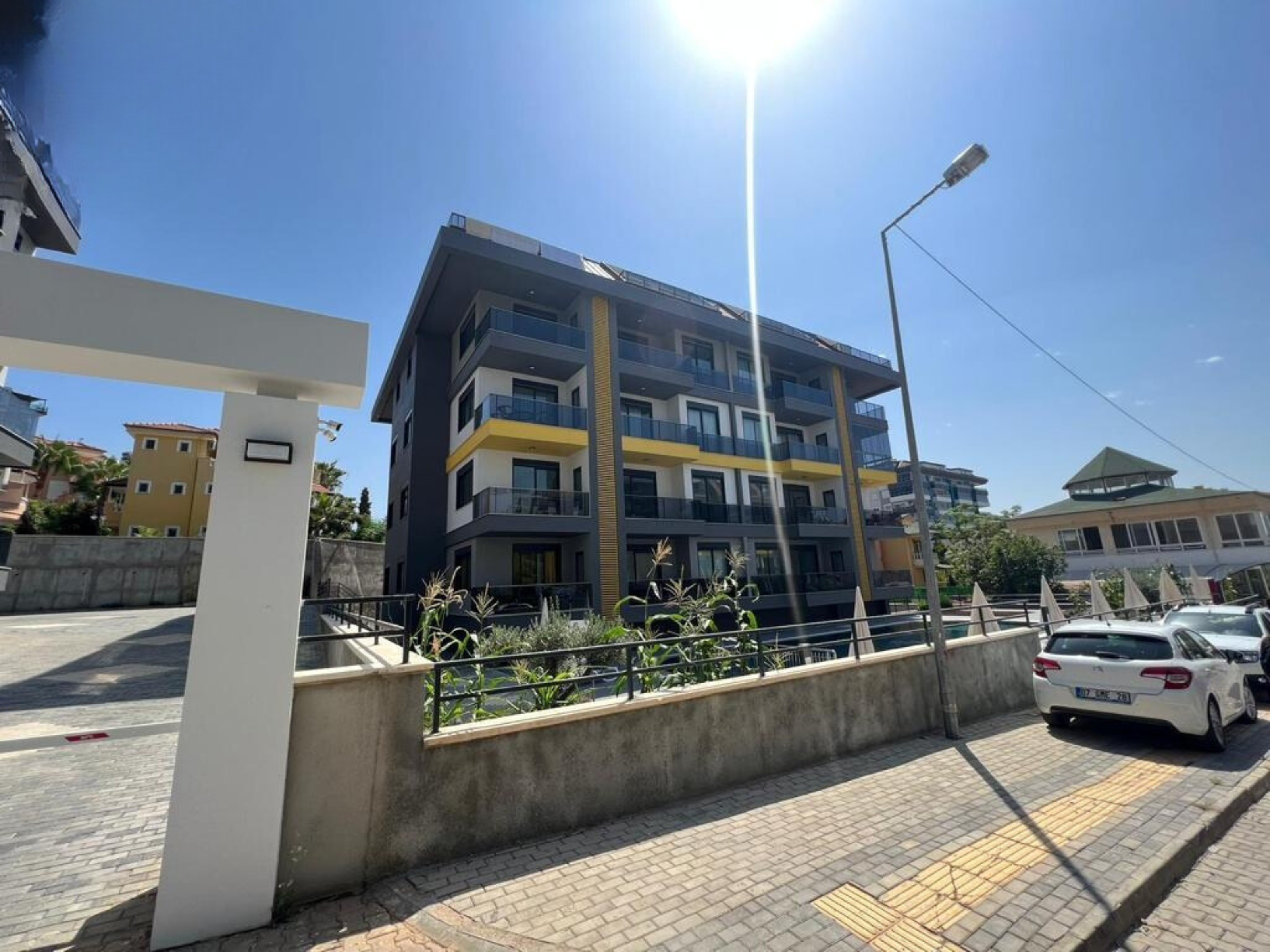 Prestijli Kestel bölgesinde yeni konut kompleksi