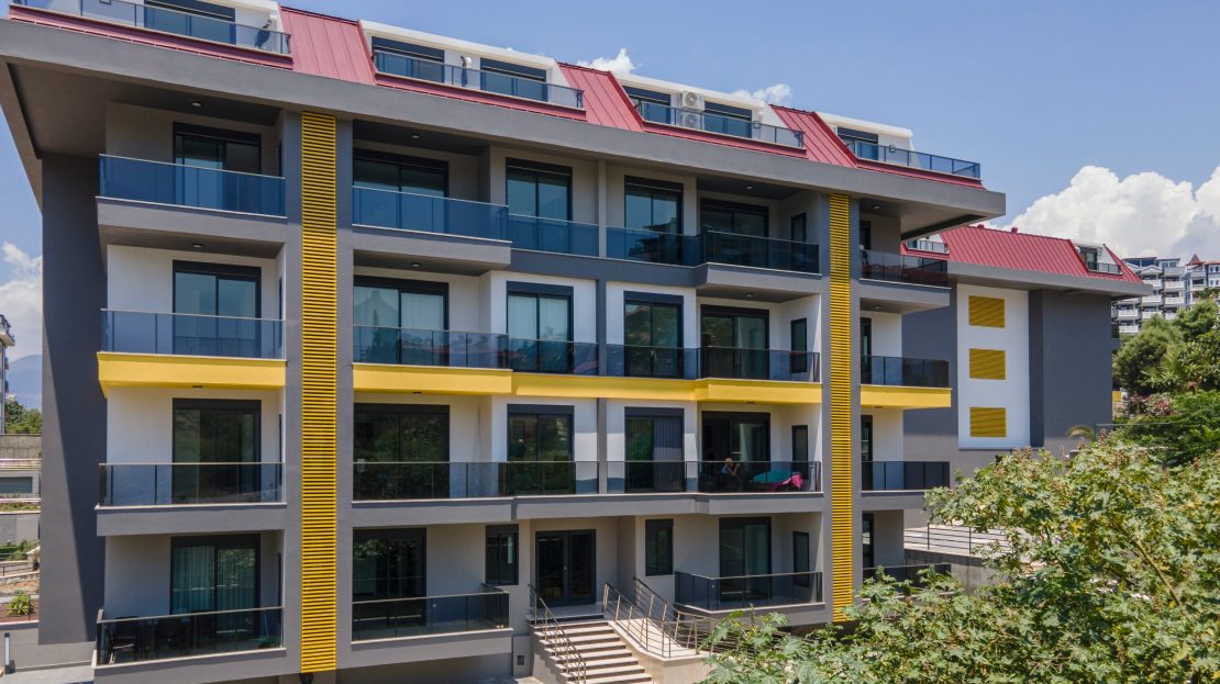 Prestijli Kestel bölgesinde yeni konut kompleksi