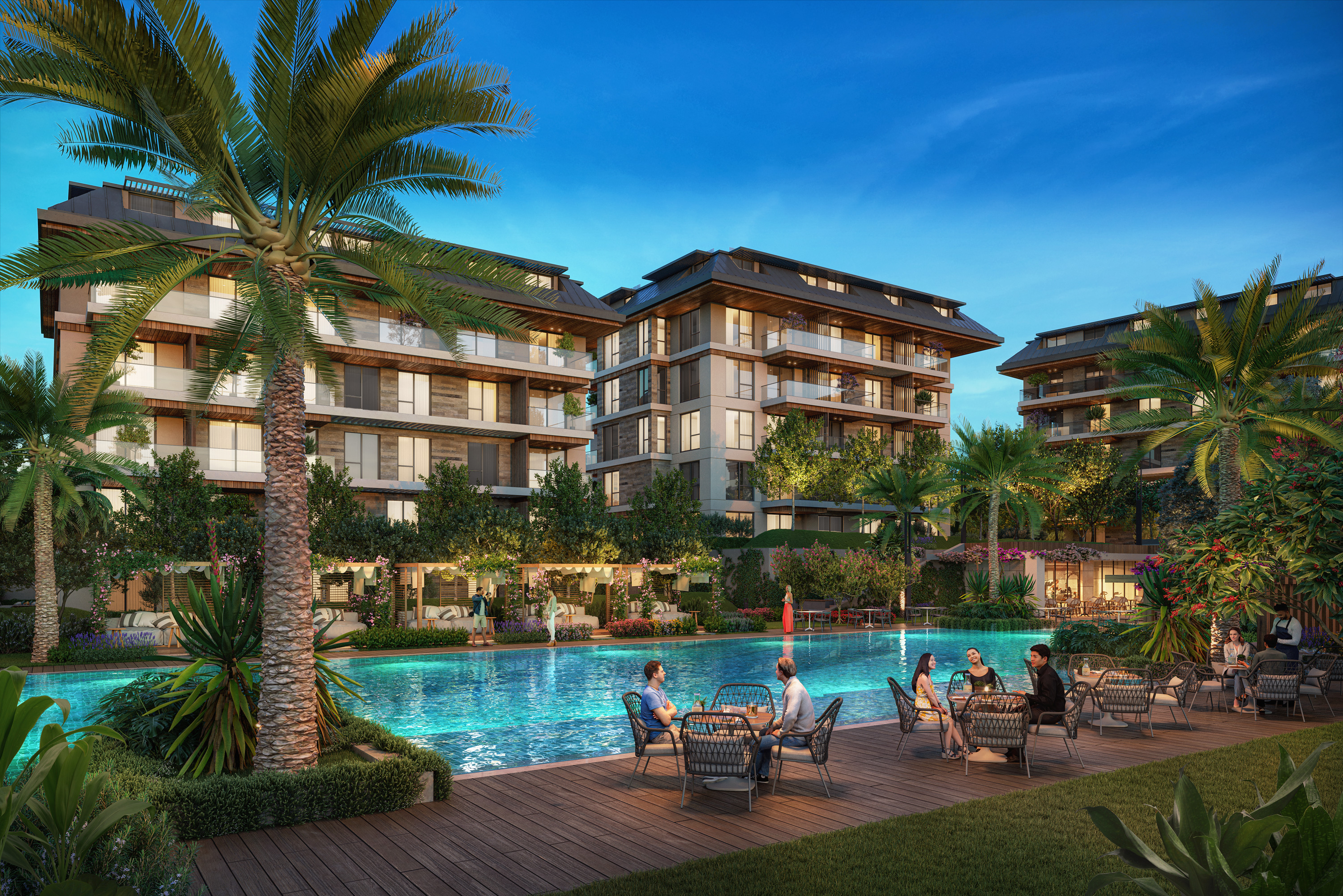 Türkiye Vatandaşlığına Uygun Oba'da Duplex 2+1