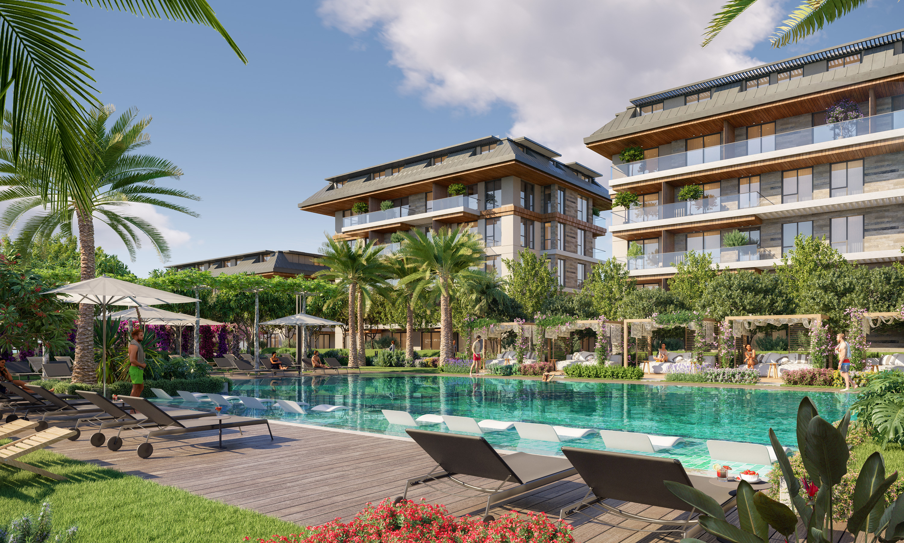 Türkiye Vatandaşlığına Uygun Oba'da Duplex 2+1