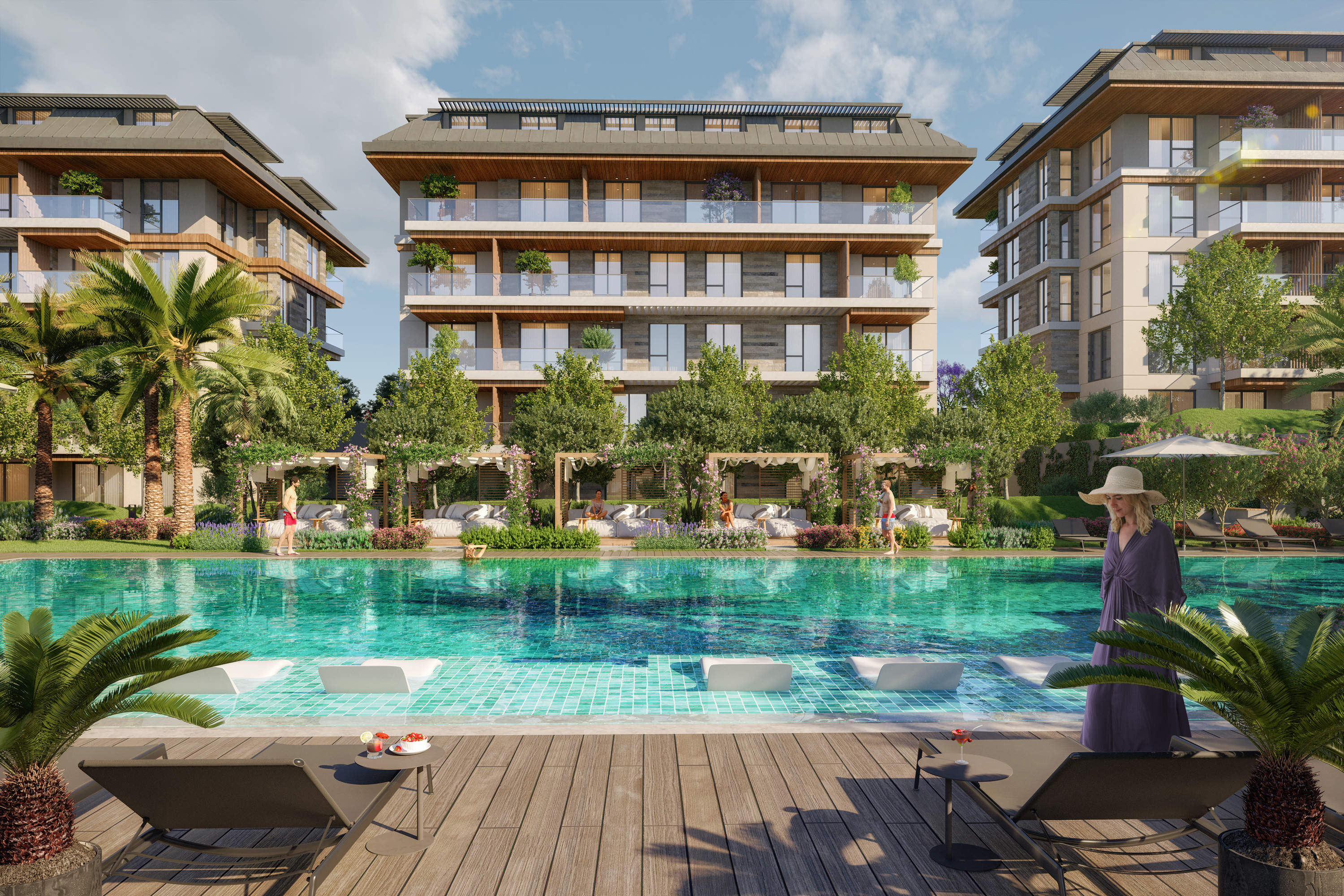 Türkiye Vatandaşlığına Uygun Oba'da Duplex 2+1