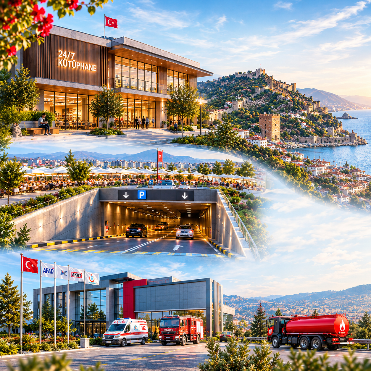 Alanya: Şehrin Yeni Altyapı Projeleri