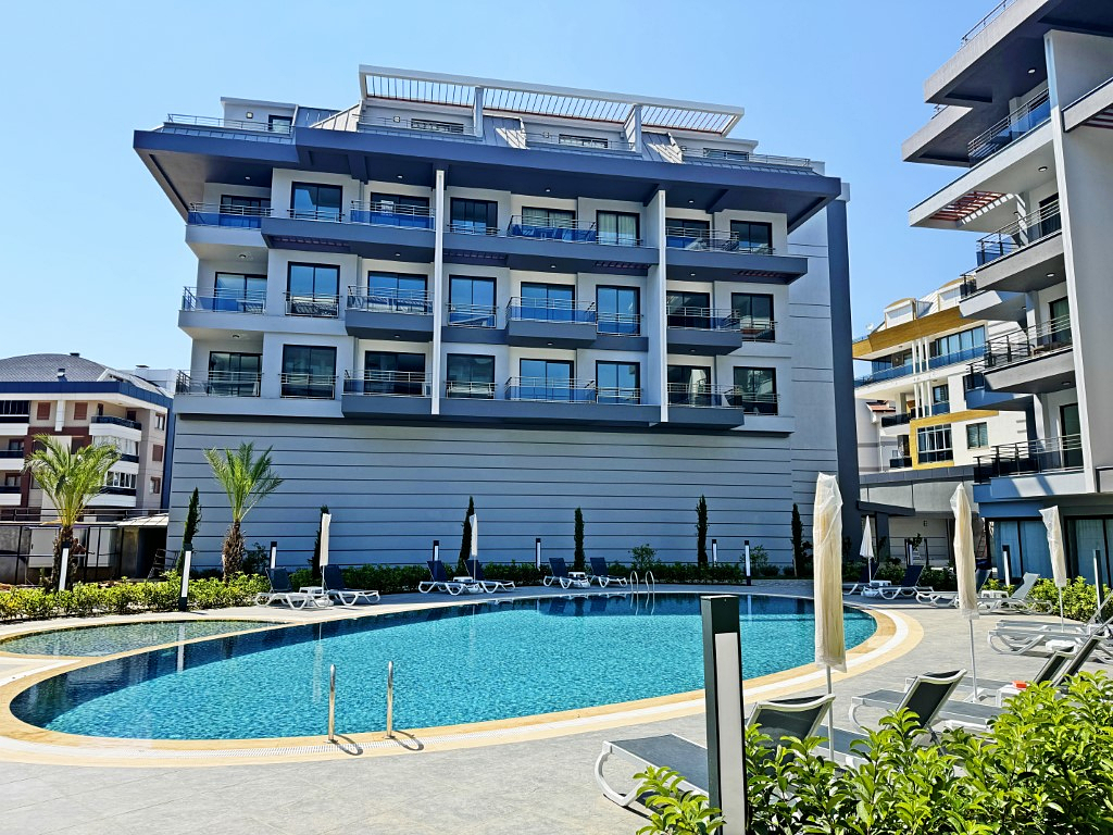 Oba'da Hazır Konut Projesi - 1+1 - 3+1 Duplex - Denize 1,2 km