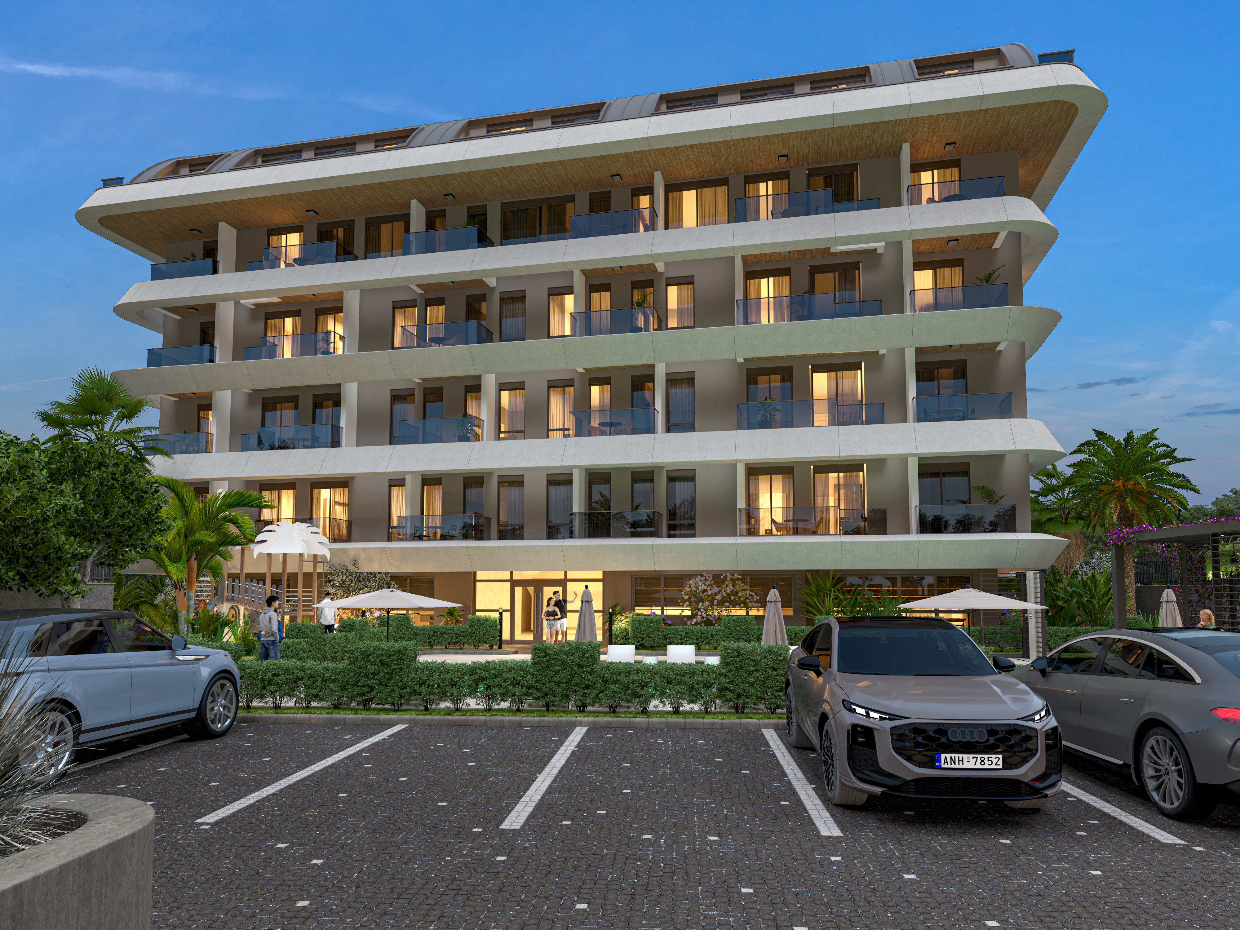 Oba’da €500.000’den 3+2 Plan | Türk Vatandaşlığı | Denize 1,5 km