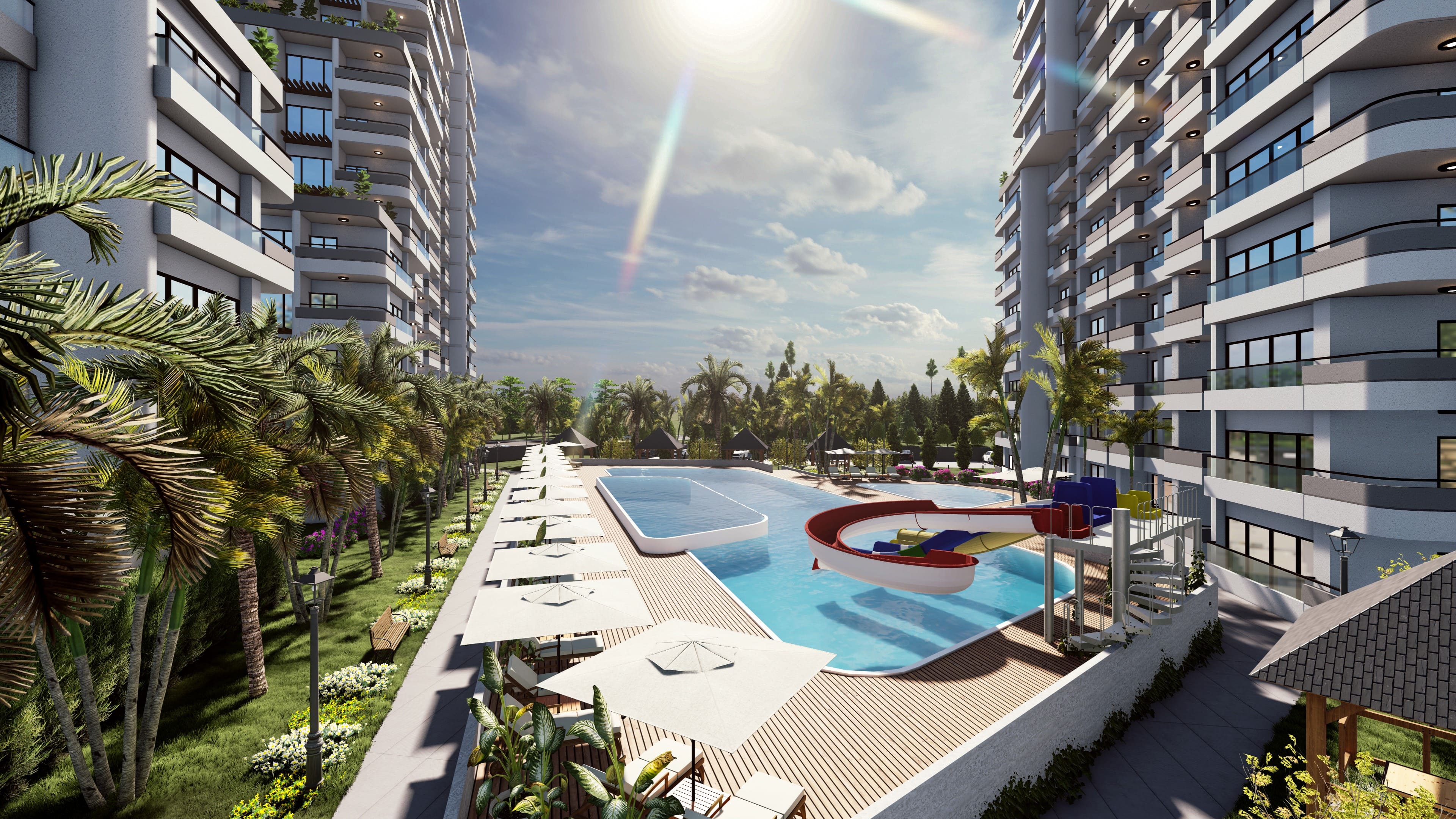 Mersin'de Yeni Konut Kompleksi