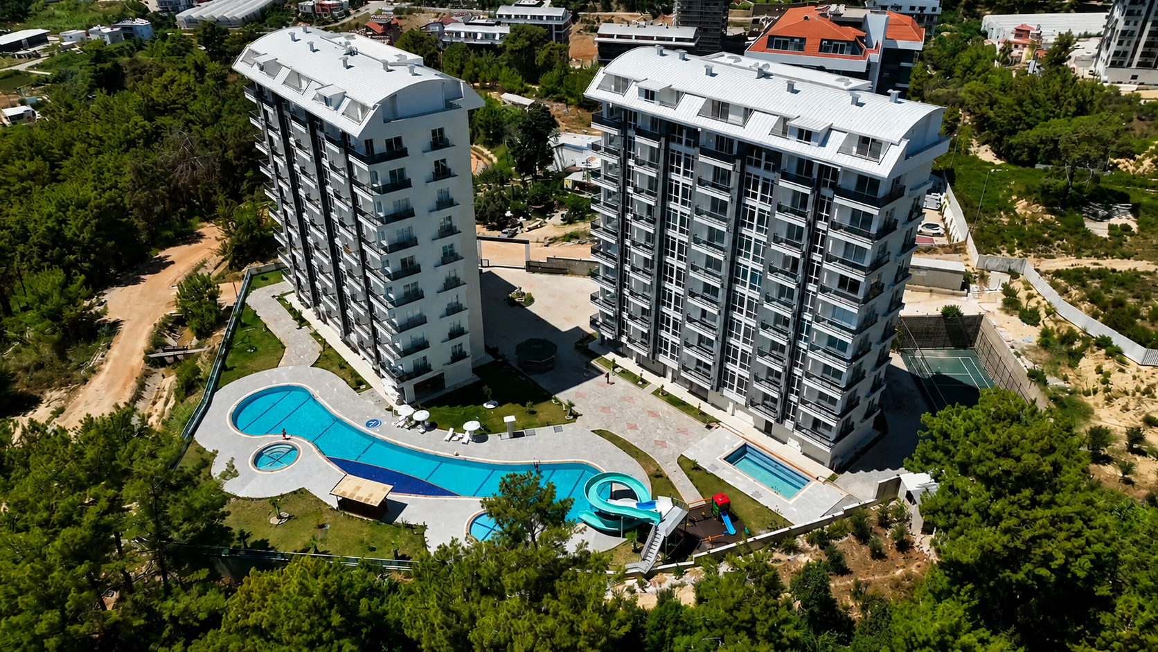 Prosperity Residence Avsallar - Denize 1.150 metre - 1+1 - 2+1 daireler ve geniş dubleks 3+1 - 4+1