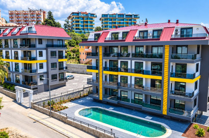 Kestel Bölgesi — 2+1 Dubleks / 2+1 Bahçeli Dubleks Daireler — Denize 500 m