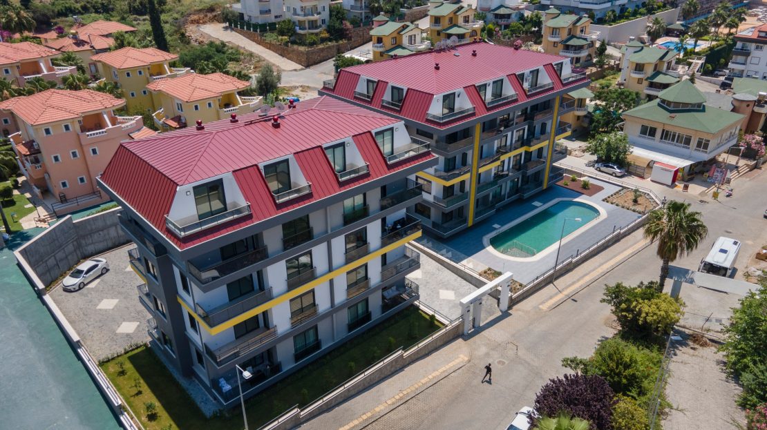 Prestijli Kestel bölgesinde yeni konut kompleksi