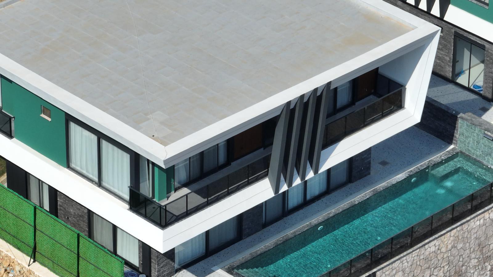 Alanya Kızılcaşehir'de Türk Vatandaşlığına Uygun 275 m² Villa