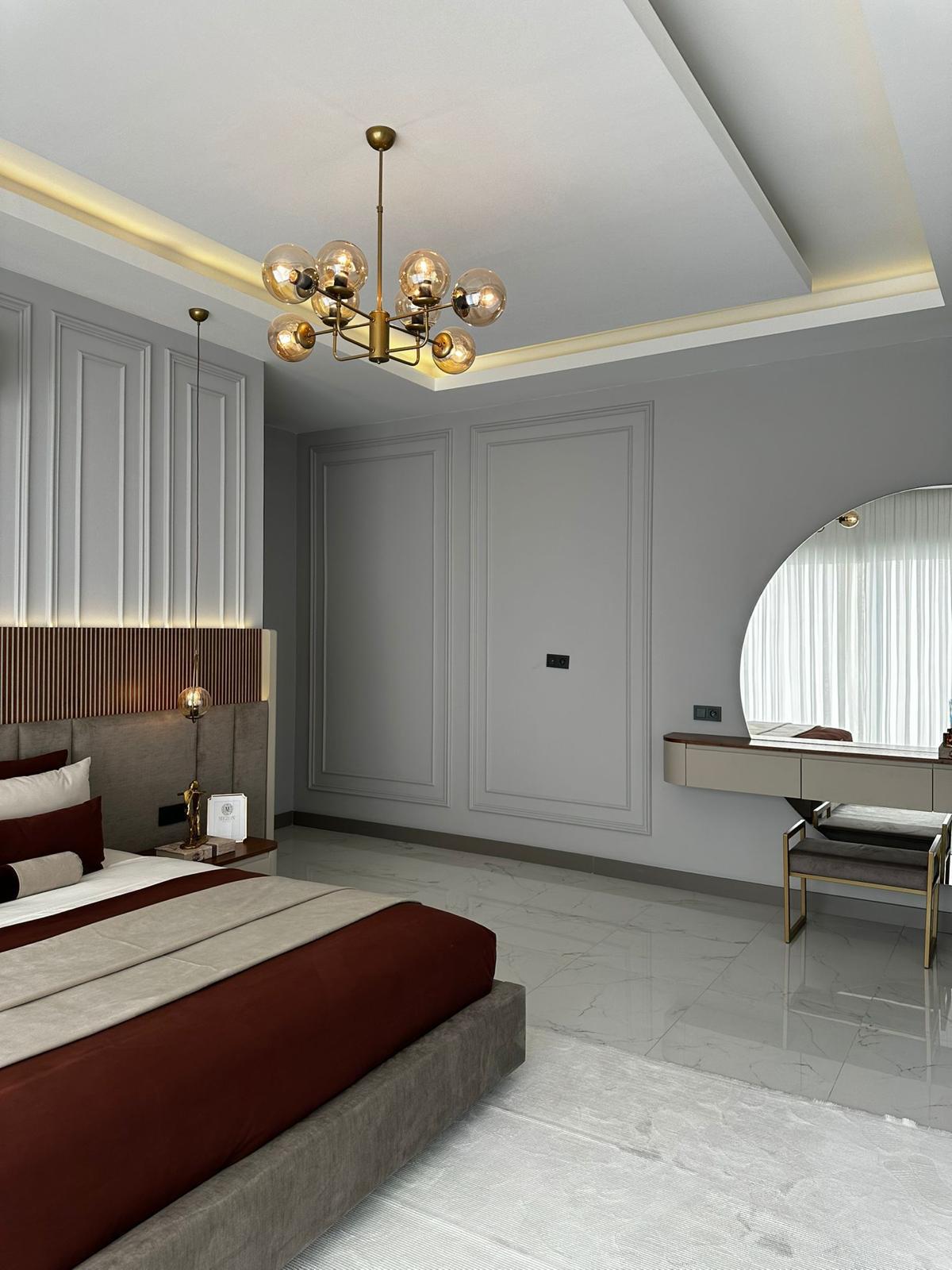 Alanya Kızılcaşehir'de Türk Vatandaşlığına Uygun 275 m² Villa