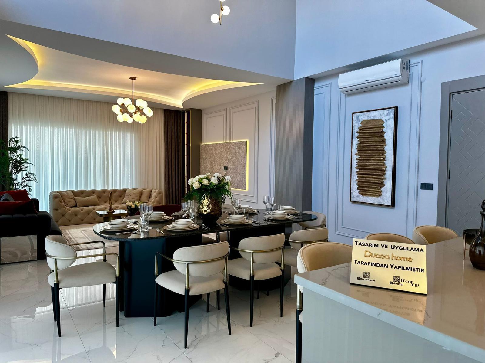 Alanya Kızılcaşehir'de Türk Vatandaşlığına Uygun 275 m² Villa